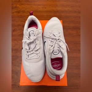 Nike Women's White and Pink Sneakers